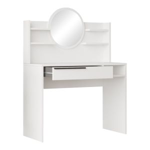Тоалетка Manista в бяло 100x44.4x119.5см