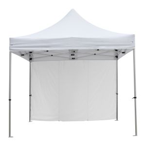 ШАТРА HEAVY DUTY СЪС СТРАНИЧЕН СЕННИК CRESSEN HM21097 СГЪВАЕМА-АЛУМИНИЕВА СРЕБРИСТА РАМА-БЯЛА 3x3x3,4Hm