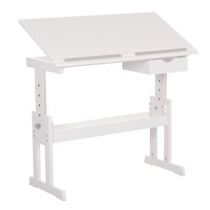 ДЕТСКО БЮРО ЗА РИСУВАНЕ ASCENT HM18289 MDF В БЯЛО 109x55x87.5Hcm.