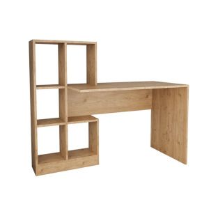 Бюро с библиотека Dustin в дъб 118x56x112см