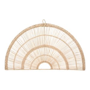 Декорация за стена Padma pe rattan в естествен цвят 60.7x1.5x35.5см