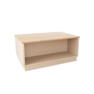 Маса Monik в дъб-светлосив нюанс 90x56x40см