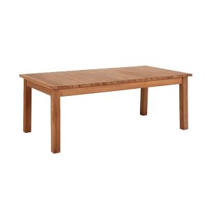 ГРАДИНСКА МАСА NEW WINSTON МАСИВНО ТИКОВО ДЪРВО НАТУРАЛЕН ЦВЯТ 120X60X45СМ