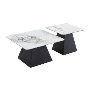 КОМПЛЕКТ ОТ 2 ХОЛНИ МАСИ 6050 БЯЛ ЦВЯТ 80X80+60X60СМ