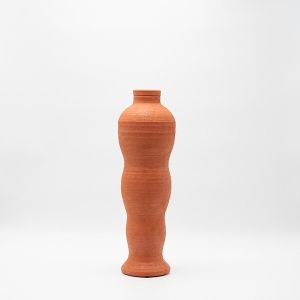 ВАЗА КЕРАМИЧНА, С ПЛОЧКИ, 12x12x38.5см
