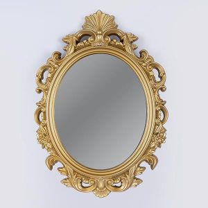 ОГЛЕДАЛО ПЛАСТМАСА ЗЛАТИСТО 73X53X4СМ