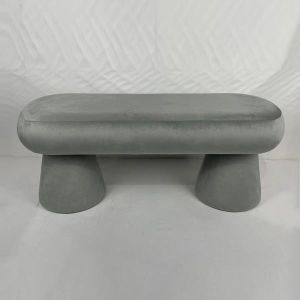 ПЕЙКА, КАДИФЕНО СИВО 98X37X40СМ