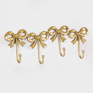 СТЕННА ЗАКАЧАЛКА, 4 КУКИ, МЕТАЛ, 46X6X17СМ