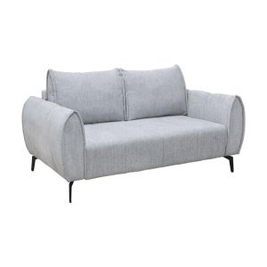 ДВУМЕСЕН ДИВАН VELTON СИВ ЦВЯТ 186X95X92СМ