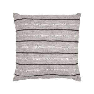 ДЕКОРАТИВНА ВЪЗГЛАВНИЦА СИВО-СИНИ 45X45СМ