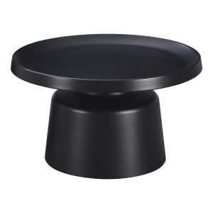 МЕТАЛНА ХОЛНА МАСА GINOZE В ЧЕРЕН ЦВЯТ D70X38СМ