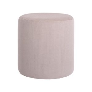 КРЪГЛА ТАБУРЕТКА CIRCLO БЕЖОВ ЦВЯТ 34X35СМ