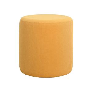 КРЪГЛА ТАБУРЕТКА CIRCLO ЖЪЛТ ЦВЯТ 34X35СМ