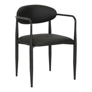 ФОТЬОЙЛ KALONE PU В ЧЕРЕН ЦВЯТ 56X55X78СМ