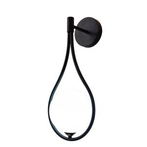 АПЛИК TEARY G9 МЕТАЛ В ЧЕРНО-БЯЛ ЦВЯТ 16X12X37СМ