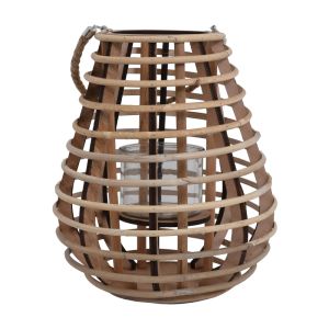 БАМБУКОВ ФЕНЕР MAHA С ЕСТЕСТВЕНО СТЪКЛО 24*38