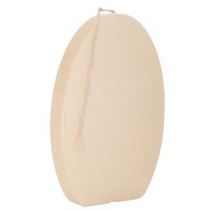 СВЕЩ ЯЙЧЕН КРЕМ 12X18 РУСТИКАЛНА ПЕРЛА