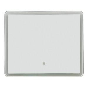 LED ОГЛЕДАЛО QUADROU, PP-ALUMINUM, 60X3X50CM