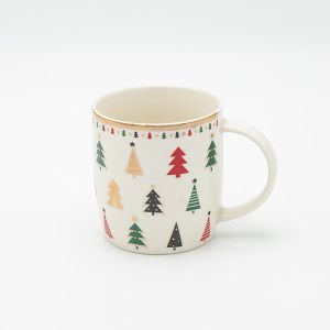 ЧАША С ЦВЕТНИ ДЪРВЕТА, 350 МЛ