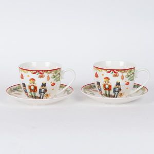 ЧАША С ЧИНИЙКА, С ЛЕШНИКОТРОШАЧКИ, КОМПЛЕКТ ОТ 2 БРОЯ