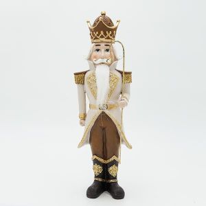 ПОЛИРЕЗИНОВА ЛЕШНИКОТРОШАЧКА, С КОРОНА, БЕЖОВА, 9.5X30.5СМ