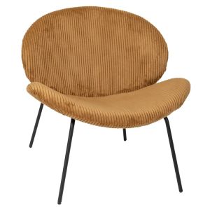 СТОЛ В ЦВЯТ ГОРЧИЦА С ЧЕРНИ ЧУГЛЕНИ КРАКА 74X74X75СМ