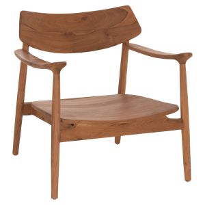 ФОТЬОЙЛ RANGER HM18255.01 ОТ ТИКОВО ДЪРВО В ЕСТЕСТВЕН ЦВЯТ 70X73X73ВСМ.