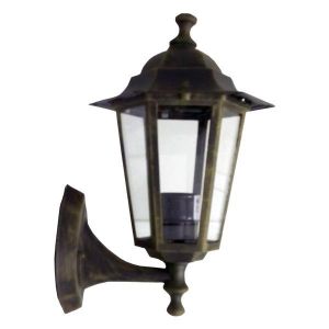 АПЛИК ШЕСТОЪГЪЛЕН АЛУМИНИЕВ БРОНЗОВИ E27 ARTE ILLUMINA