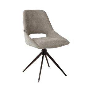 ВЪРТЯЩ СЕ ТРАПЕЗАРЕН СТОЛ FL2548 КАФЯВ ПЛАТ 64x53x85см