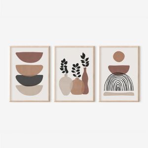 КАРТИНА YENIA ТРИПТИК С ДИГИТАЛЕН ПРИНТ 33X1.5X48СМ