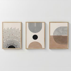 КАРТИНА ЛАГОН ТРИПТИК С ДИГИТАЛЕН ПРИНТ 33X1.5X48СМ