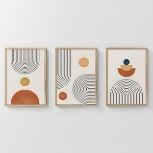 КАРТИНА ЛЕНДА ТРИПТИК С ДИГИТАЛЕН ПРИНТ 33X1.5X48СМ