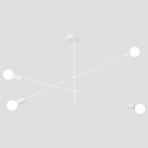 ПОЛИЛЕЙ 4LIGHTS 4XΕ27 MAX 40W 1000X550MM БЯЛО ARTE ILLUMINA SKYLINE