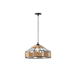 ПОЛИЛЕЙ ОТ МЕТАЛНО ВЪЖЕ Ε27 MAX15W 400X400X1300MM ЧЕРНО-КАКИ ARTE ILLUMINA HELIOS