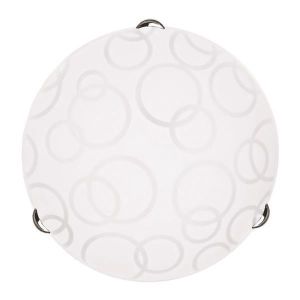 СТЕНЕН ПЛАФОН Φ40 2XΕ27 БЯЛ НИКЕЛ ARTE ILLUMINA LEIA