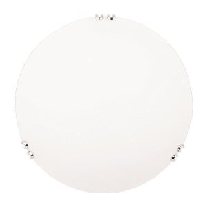 СТЕНЕН ПЛАФОН Φ40 2XΕ27 БЯЛ НИКЕЛ ARTE ILLUMINA PAROS