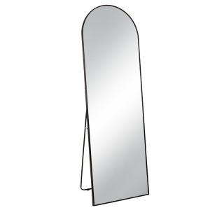 ЧЕРНО МЕТАЛНО ОГЛЕДАЛО ЗА ПОД LED ОСВЕТЛЕНИЕ D60X180 СМ