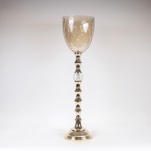 ВАЗА МЕТАЛ-СТЪКЛО 25X91СМ