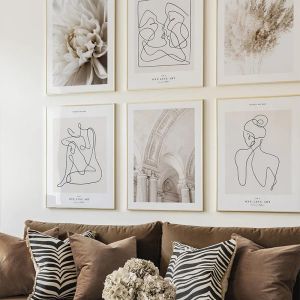 КАРТИНА GREDA, ШЕСТПАНЕЛЕН ДИЗАЙН С ДИГИТАЛЕН ПЕЧАТ 33X1.5X48СМ