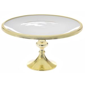 ПОДНОС ЗА ТОРТА НА СТОЛЧЕ D29X17CM