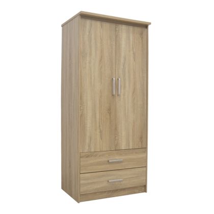 ДЪРВЕНО ШКАФЧЕ В БЯЛО RIVIERA