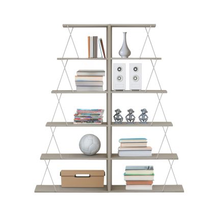 Стенен часовник Париж 1928 в натурален цвят метал-дърво, размер 60см