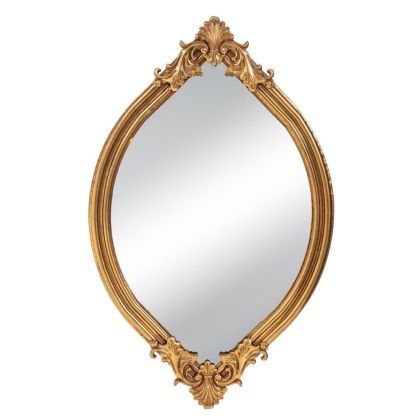 ДЕКОРАТИВНА ФИГУРА Африканка FL240308 ЧЕРНО-ЗЛАТИСТ ЦВЯТ 17x6x23см