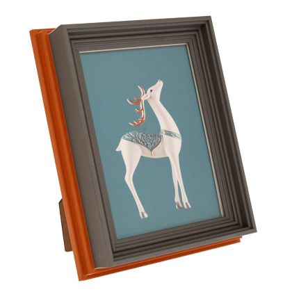 КАРТИНА ВЪРХУ ПЛАТНОТО Лъв 120x3x80см