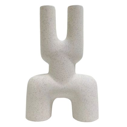 Десен ъглов диван Нова Карина в бежов цвят с бензинови възглавници и табуретка с размери 278х218х85см