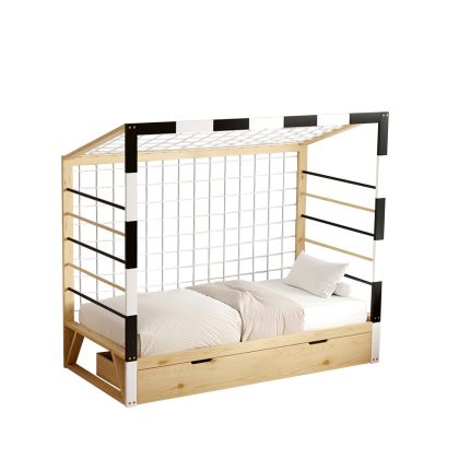 Висяща таванна лампа, златен цвят, една крушка, метална полигонална решетка шапка HM7643.02