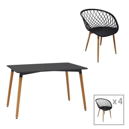 НАСТОЛНА ДЕКОРАТИВНА ФИГУРКА Маска за лице FL22068 ЧЕРНО-ЗЛАТИСТ ЦВЯТ 13x9x31см