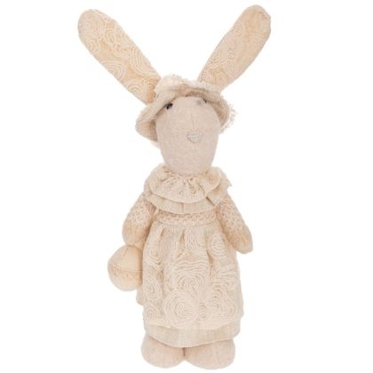 НАСТОЛНА ДЕКОРАТИВНА ФИГУРКА Котка ЧЕРНО-ЗЛАТИСТО-БЯЛ ЦВЯТ 15x11x33см