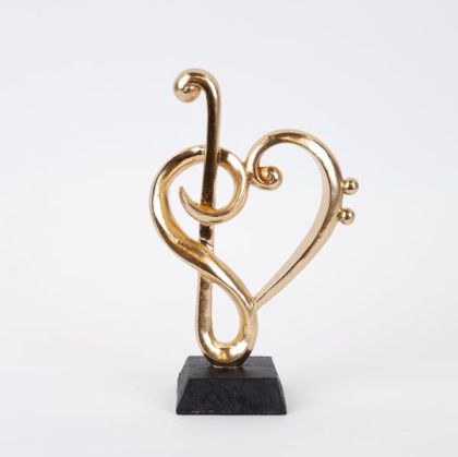 Настолен часовник Метал-Дърво с размери 28x8x29.5см