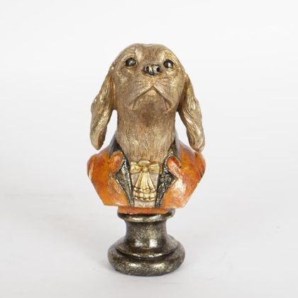 Фотьойл Ирма в светло син цвят дамаска с размери 73х77х82см